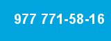 977 771-58-16 977 771-58-16